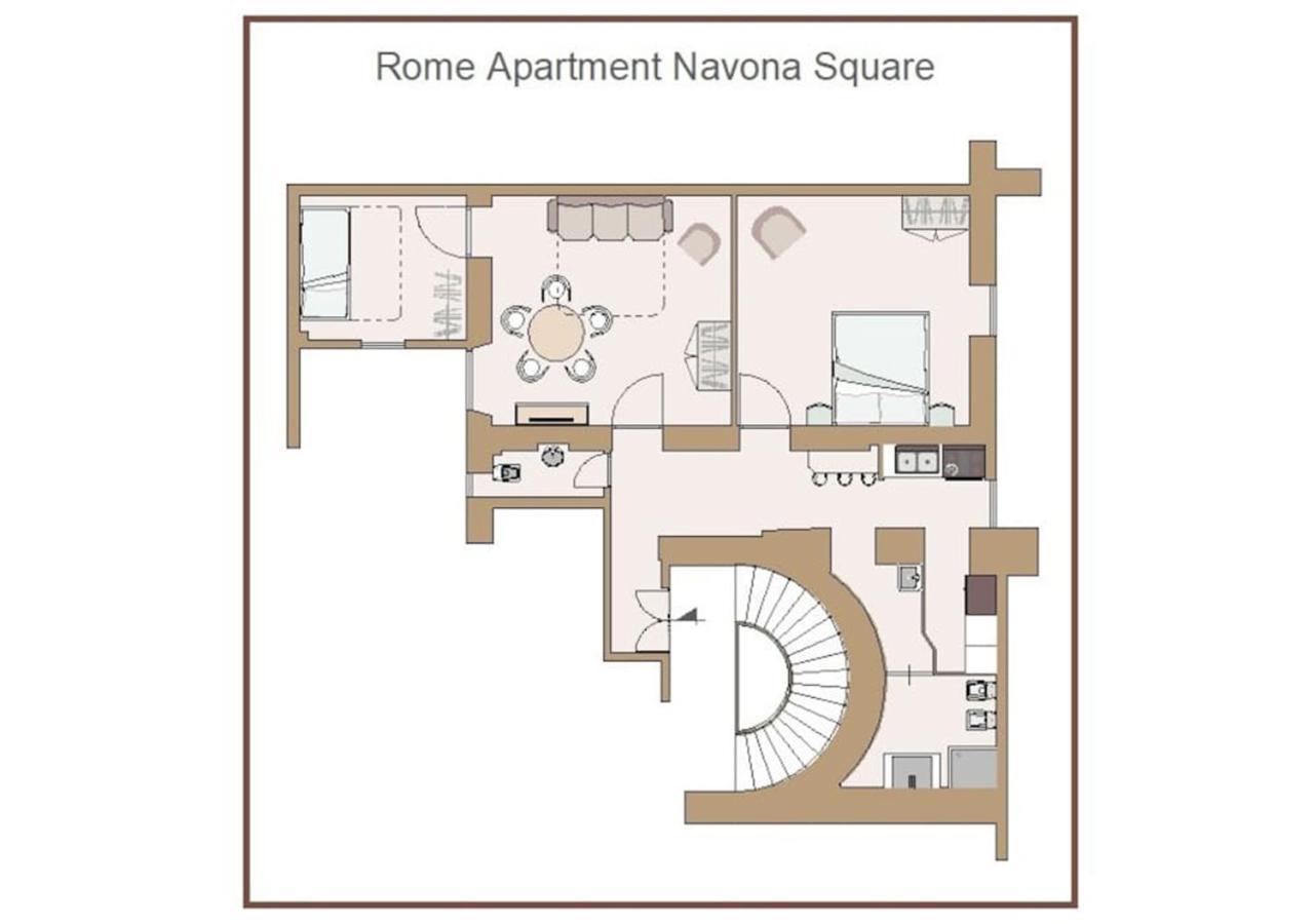 Navona Love Apartment Rom Exteriör bild
